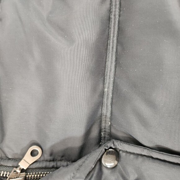 Vintage Le Chateau Cropped Puffer Bomber Jacket Size Small - Picture 11 of 14